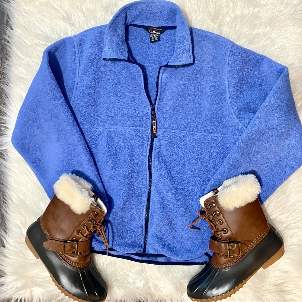 L.L Bean fleece jacket. - Picture 1 of 4
